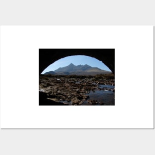 Black Cuillin, Isle of Skye, Scotland Posters and Art